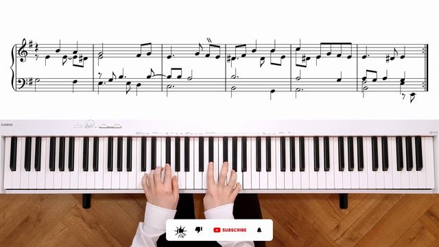 Букстехуде — Сарабанда из сюиты ми минор BuxWV 236 | Buxtehude — Sarabande from Suite in E BuxWV 23 смотреть онлайн