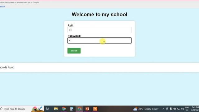 Online School Result With Password Protected using Google Apps script смотреть онлайн