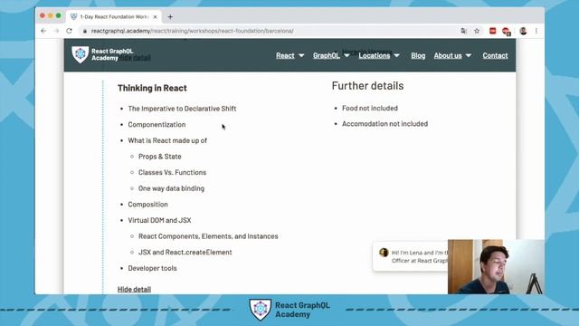 Next React Foundation Workshop in Barcelona смотреть онлайн