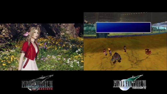 Final Fantasy 7 Rebirth Trailer Comparison! FF7 Rebirth Vs. Original (FF7 リバース / ファイナルファンタジー7 リバース)