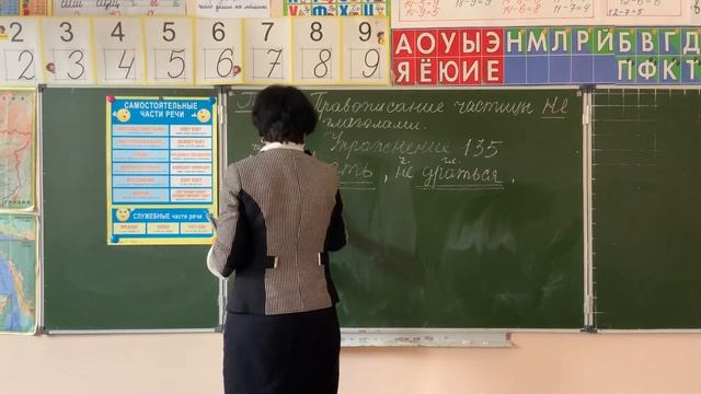 Русский язык. 2 класс,2 урок. Тема: "Правописание частицы НЕ с глаголами" смотреть онлайн