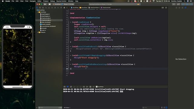 iOS RSSchool 2020. UIScrollView, Keyboard Interactions смотреть онлайн