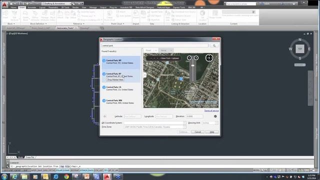 Webinar: AutoCAD 2014 - Using Geolocation Tools смотреть онлайн