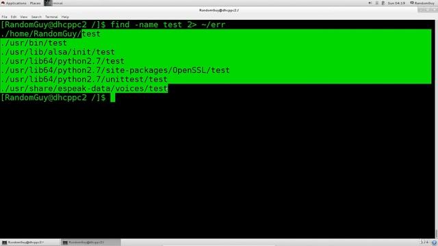 I⁄ORedirection part 3 Redirect standard output смотреть онлайн
