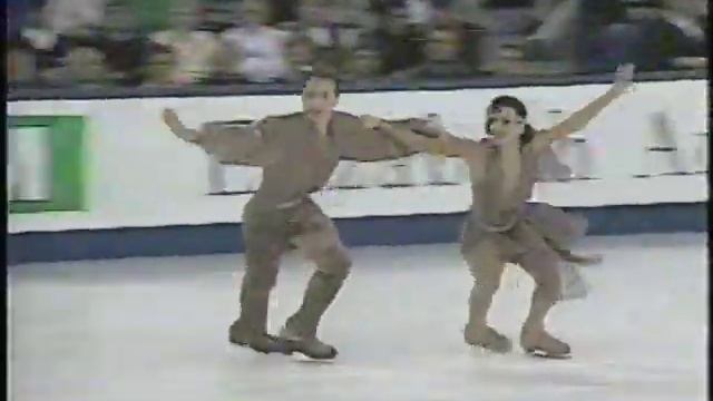 Irina Romanova and Igor Yaroshenko - 1996 World Championships FD смотреть онлайн