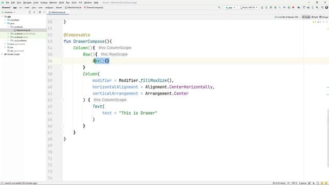 Kotlin - Jetpack Compose | Drawer #1 смотреть онлайн