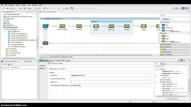 Mule ForEach use case смотреть онлайн