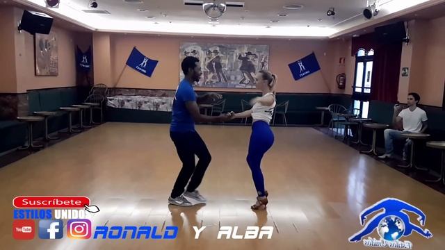 RONALD y ALBA Bachata Workshop Madrid [Ephrem J - Solo 3X Sin tu amor] смотреть онлайн