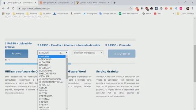 Converta PDF para Word com apenas 1 clique - Sem baixar programa смотреть онлайн