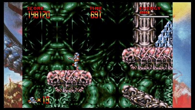 Mega Turrican (hard) --1cc-- no Continue/no rewind 303430pts. (30 lives) смотреть онлайн