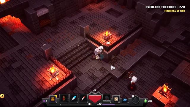 Minecraft Dungeons (Fiery Forge Map) смотреть онлайн