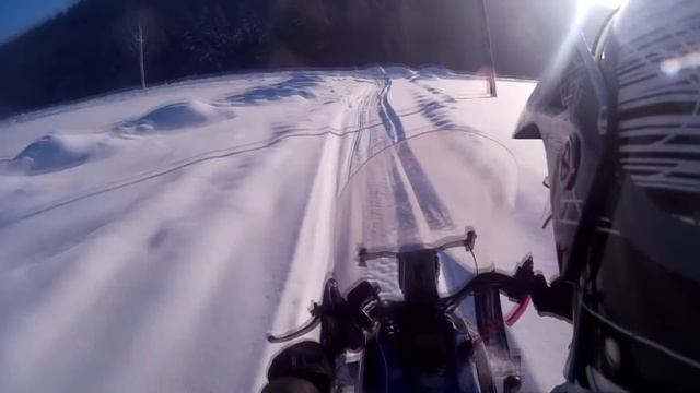 Покатушки на снегоходе Динго #irbis #dingo Sj4000