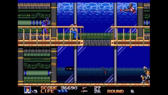 Sega Mega Drive 2 (Smd) 16-bit Rolling Thunder 3 Round 8