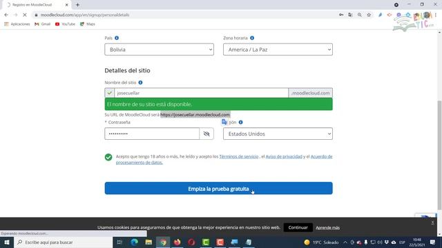 Crear cuenta en MoodleCloud - EducaTIC смотреть онлайн