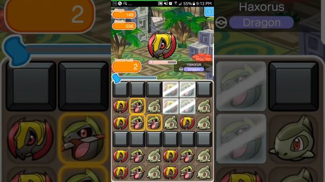 Pokemon Shuffle - Level 149 - Haxorus смотреть онлайн