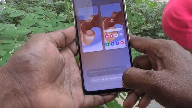 How to change wallpaper in Samsung Galaxy A13 смотреть онлайн