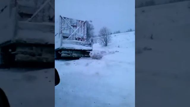 Дорога Пермь-Березники 8 декабря. (часть-1) смотреть онлайн