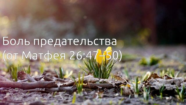 От Матфея 26:47–56 (27.03.2021) смотреть онлайн