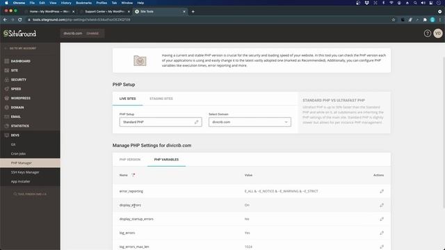 4.3 Divi Support Center (and How to Remove the “Display Errors” Warning in SiteGround) смотреть онлайн