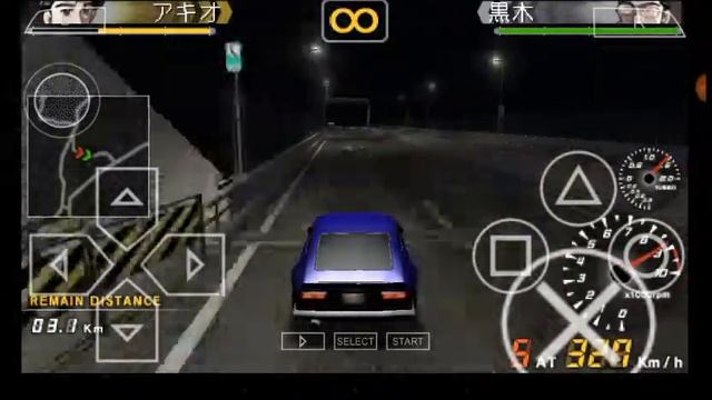[PPSSPP] The Wangan Midnight Portable Edition: Story Chapter 6 смотреть онлайн