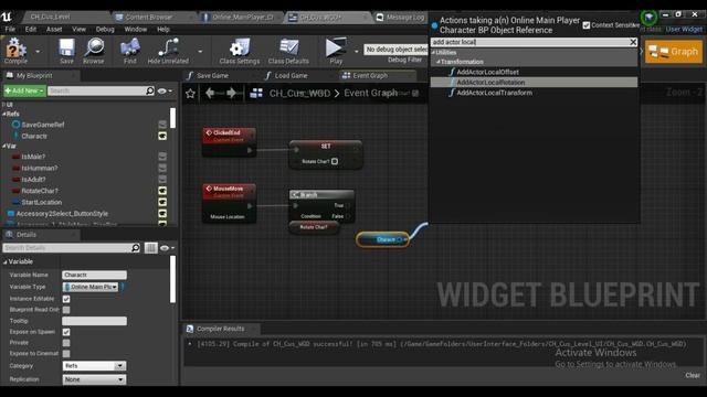 Unreal engine Character Editor Full tutorial With ALS Rotate Character Part 10 смотреть онлайн