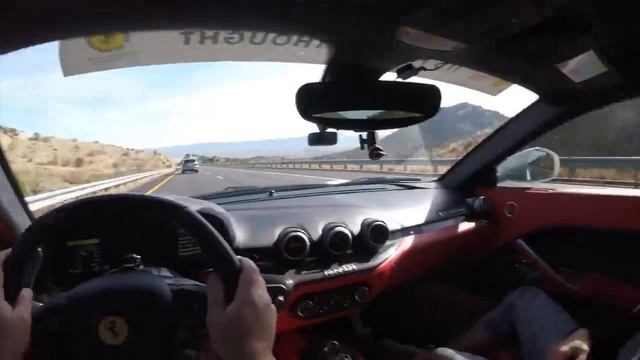 What It's Like To Drive A 730HP Ferrari F12 (POV) смотреть онлайн