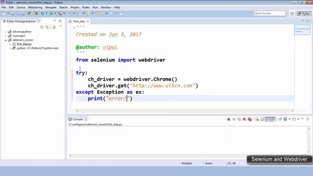Automate Any Web App in Chrome Browser with the help of Selenium and Python смотреть онлайн