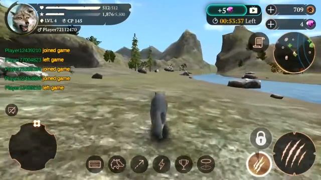 The Wolf 2021 game - hunter wolf hunt animal- multiplayer - android & iOS game gameplay смотреть онлайн