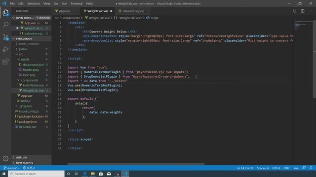 Setup Vue.js App with Syncfusion Controls | Numerictextbox, DropDown List, Button, Dialog смотреть онлайн