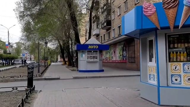 Прогулки по городу.г.Абакан.респ.Хакасия. смотреть онлайн