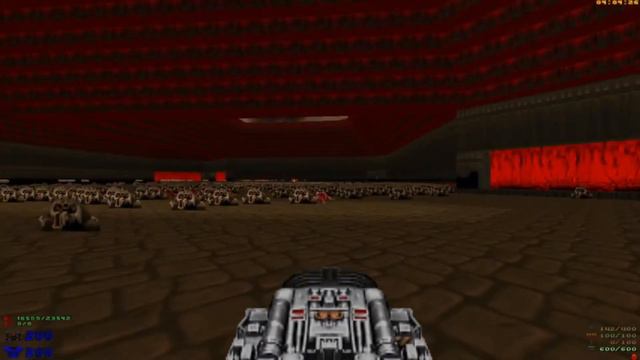 Doom II: Okuplok Slaughter Map - UV-MAX in 44 saves - Part 6: The most difficult fight of the map смотреть онлайн