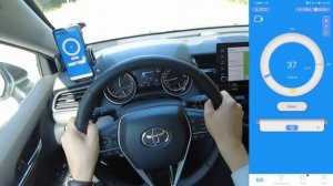 ЗАМЕР РАЗГОН ТОЙОТА КАМРИ 2021 РЕСТАЙЛИНГ 2.5л 200лс 0-100 КМ/Ч TOYOTA CAMRY DRAGY