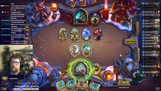 Hearthstone Arena 12 Win Token Druid! Crazy Sunken City Meta Synergy! смотреть онлайн