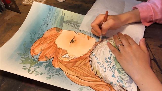 Behind-the-scenes of The Official Horizon Zero Dawn Peach Momoko Poster Portfolio! смотреть онлайн