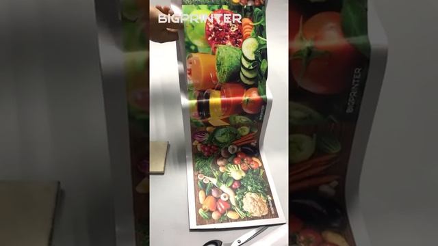 Наклейка УФ рулонной печати (самоклейки) на кривую поверхность смотреть онлайн