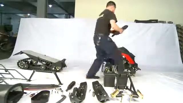 Разборный снегоход WELS WS200SN 200СС