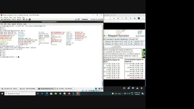 8 - MapReduce Program 4- Matrix Multiplication | Cloudera Hadoop MapReduce | Hands on Training смотреть онлайн