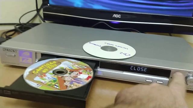 Funcionamento DVD CD Player Sony DVP NS325 смотреть онлайн