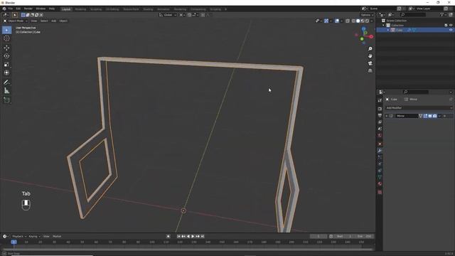 Как сделать скамейку в Blender смотреть онлайн