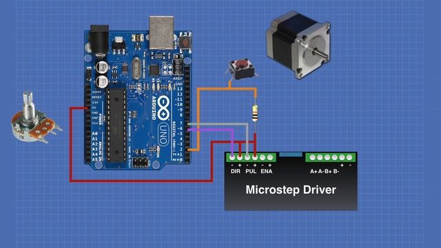 Big Stepper Motors with Arduino смотреть онлайн