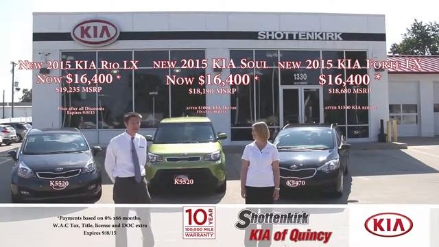 New 2015 Kia Soul, Forte, Or Rio Only $16400