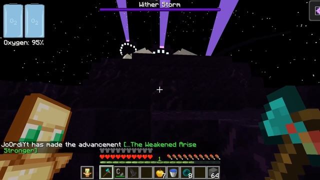 Wither Storm Survival on the Moon in Minecraft... смотреть онлайн