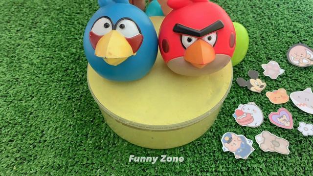 Satisfying Video | Unboxing Angry Birds Surprise Eggs With Kinetic Sand LOL Surprise | ASMR #20