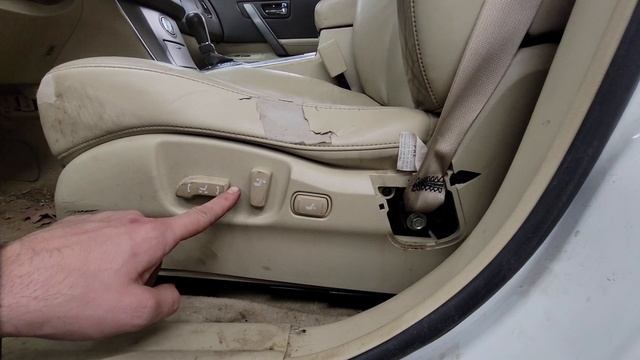 FOR SALE - 22A0018 - 2006 INFINITI FX35 - DRIVER LEFT FRONT POWER SEAT смотреть онлайн