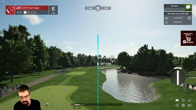 CohhCarnage Plays PGA Tour 2K21: Training For Dropped Frames Games Super Intense Training Session 1 смотреть онлайн