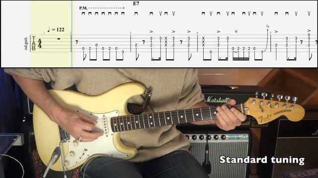 Stevie Ray Vaughan - Mary Had a Little Lamb (Табулатура) Guitar Tutorial TABS смотреть онлайн