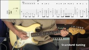 Stevie Ray Vaughan - Mary Had a Little Lamb (Табулатура) Guitar Tutorial TABS