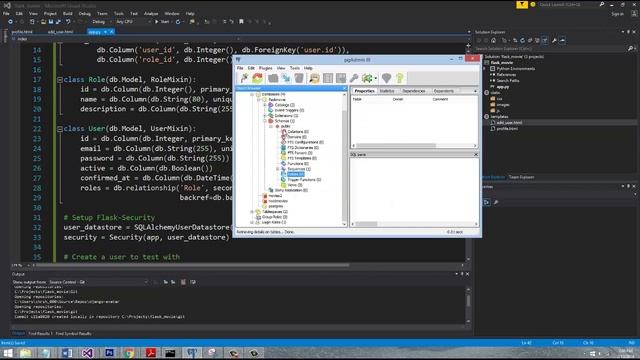 Flask Tutorial - 7. Implementing Authentication In Flask with Flask-Security смотреть онлайн