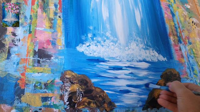 Рисуем Водопад смотреть онлайн