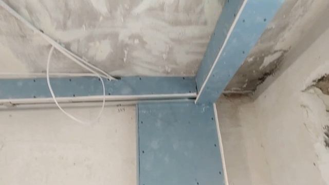 Короба из гипсокартона под натяжной потолок по дизайн-проекту смотреть онлайн